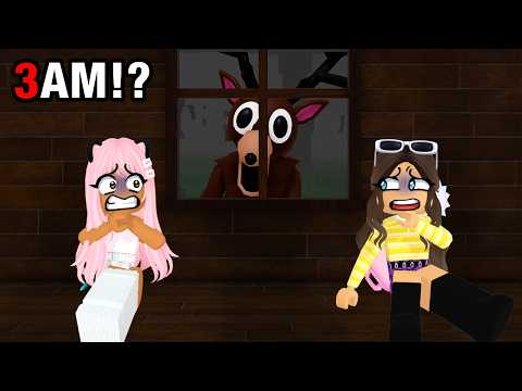 Surviving Roblox 99 NIGHTS In The FOREST at 3AM...(GONE WRONG)