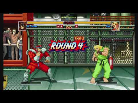 M.Bison vs Ken - Super Street Fighter II Turbo HD Remix