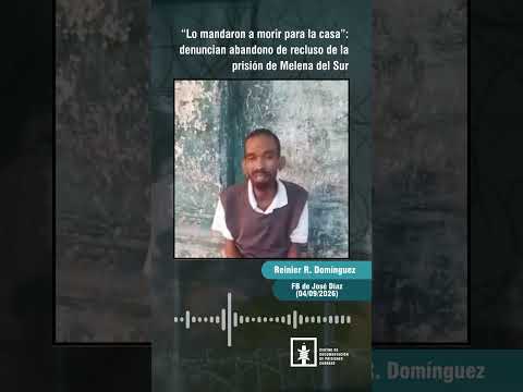 ⚠️ Denuncian abandono de un hombre con presunta tuberculosis tras recibir una licencia extrapenal