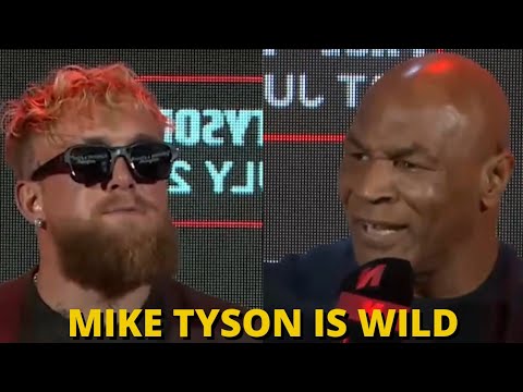 Mike Tyson vs Jake Paul - Press Conference 2 highlights