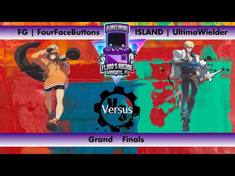 Flynn's Arcade 076 Grand Finals - FG | FourFaceButtons (May) Vs ISLAND | UltimaWielder (Ky) GGST