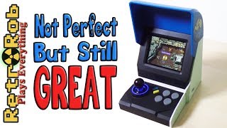 NeoGeo Mini: Mini Arcade Unboxing, Gameplay and Thoughts!