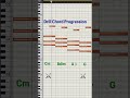 Use this chords to make the hardest drill beats #beatmaker #logicprox