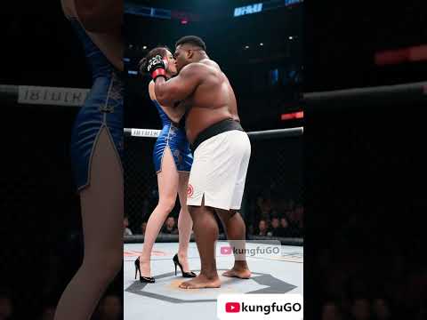 Never Mess with a Woman Who Knows Kung Fu!#kungfu #fight #boxing #ai