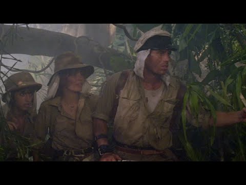 The Perils of Gwendoline in the Land of the Yik Yak (1984) - Passing the amazon jungle | RetroMovies