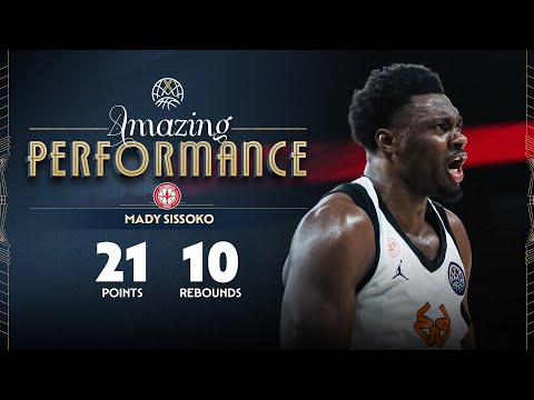 Mady Sissoko (21PTS) | Player Highlights | GSM v TS | #BasketballCL 2025-26