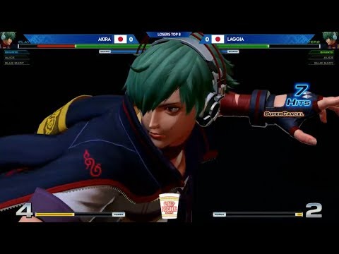 Evo 2019 Japan : KOF XIV Top 8 - Laggia vs Akira【18•2•2019】