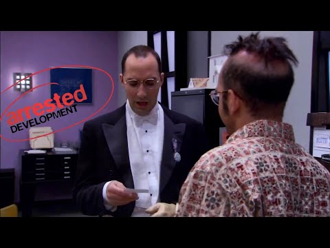 "Here, take my business card."