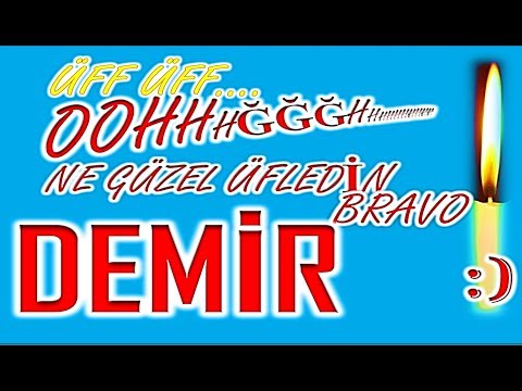 İyi ki Doğdun Demir İsme Özel Komik Doğum Günü Şarkısı