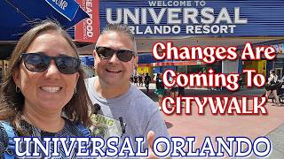 Universal Orlando CityWalk Updates! Changes Coming Very Soon!