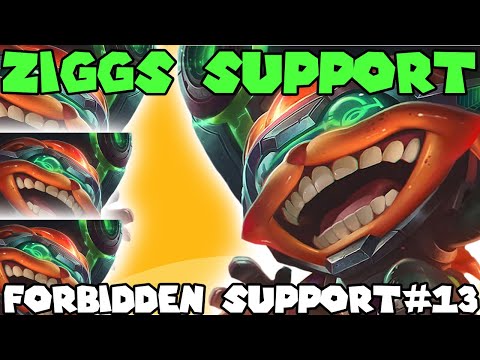 Ziggs The Forbidden Support! The Unstoppable Poke Support Ziggs Guide