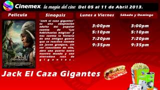 Cartelera Cinemex Guaymas