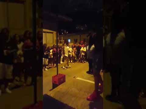 Kryme performing firing mode ...at Fully Dunce 2018