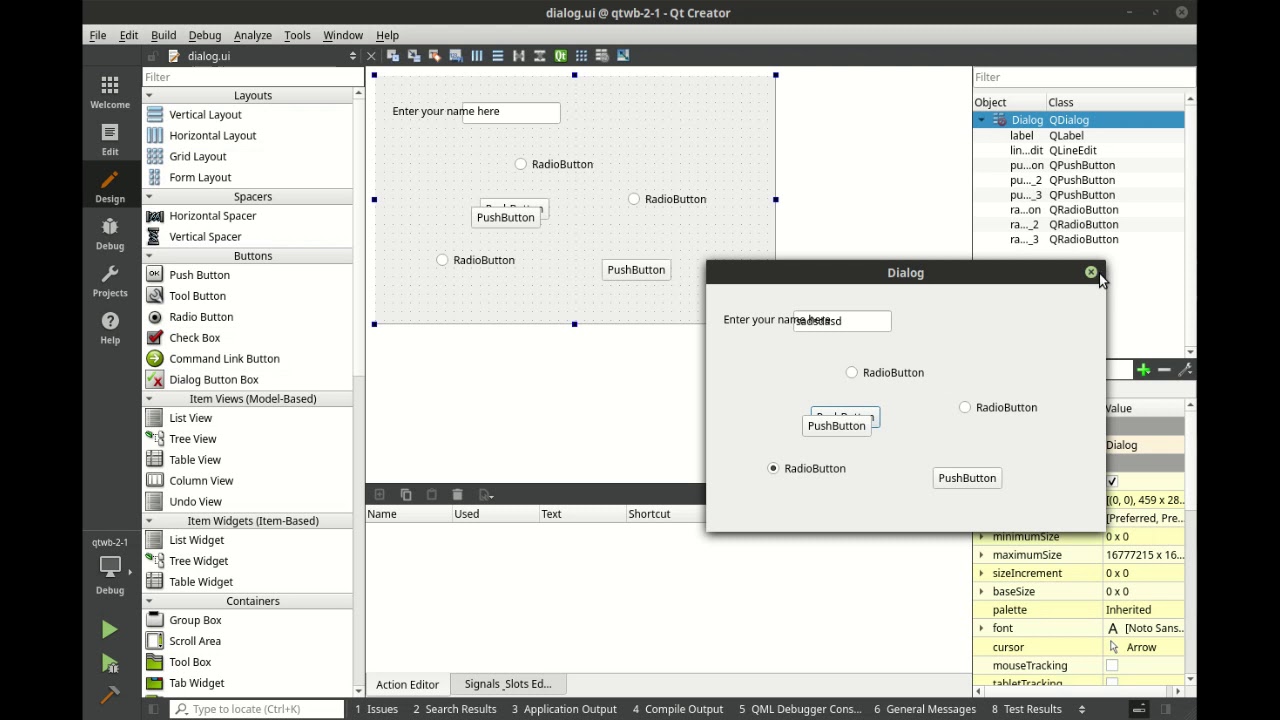 Why I hate the absolute layout - Udemy Preview - Qt Widgets for Beginners