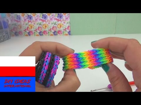 Poczwórna bransoletka fishtail instruktaż