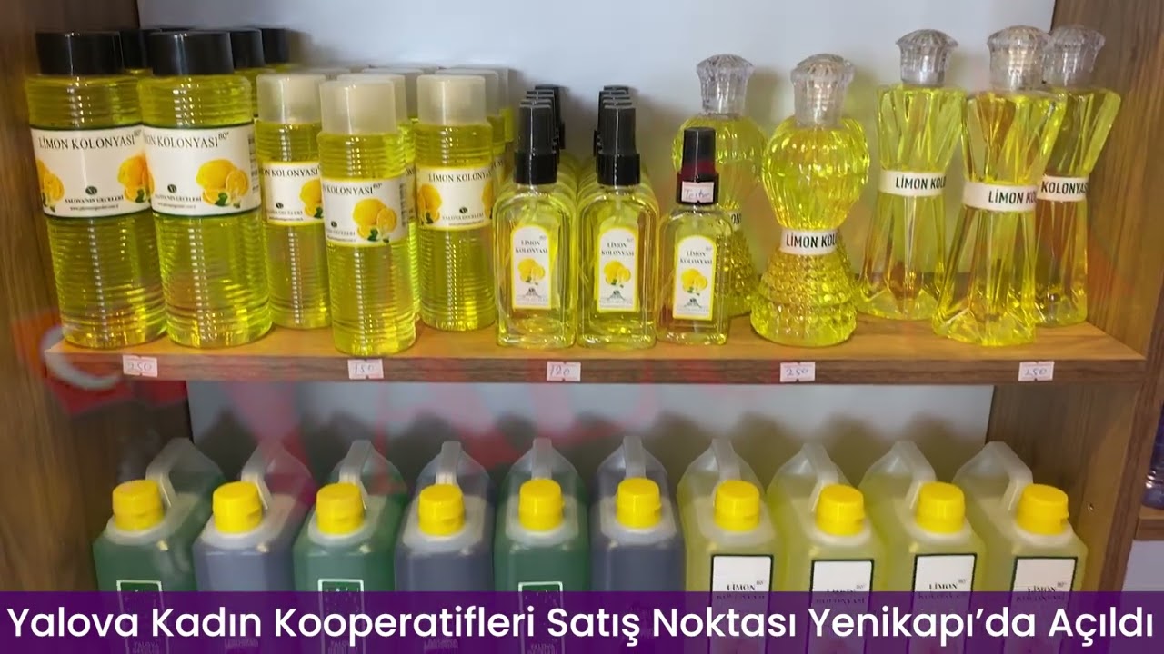 Yalova Kadın Kooperatifleri Satış Noktası Yenikapı’da Açıldı