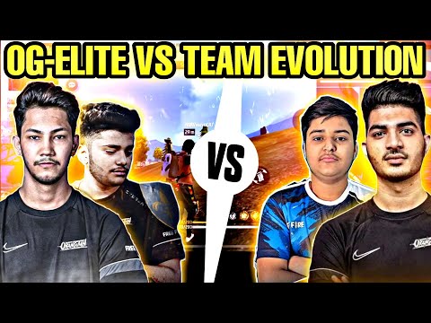 OG ELITE VS TEAM EVOLUTION 4VS4 FIGHT || BEST HEADSHOTS 🤯|| Ft.@GAMINGWITHPAHADI @iconic50 @Ind.killerff 💙🧡