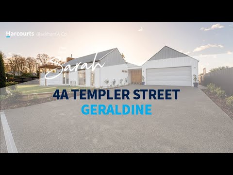 4a Templer Street, Geraldine, Canterbury, 3房, 2浴, House