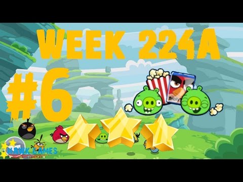 Angry Birds Friends - Tournament Week 224-1 level 6