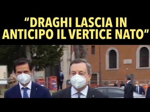 "Draghi lascia in anticipo il vertice Nato": ecco perché. Il retroscena bomba del Corriere