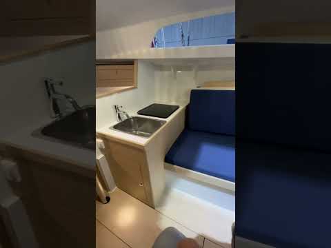 Saffier Sc 8m sailing yacht at boot tradefair in Germany