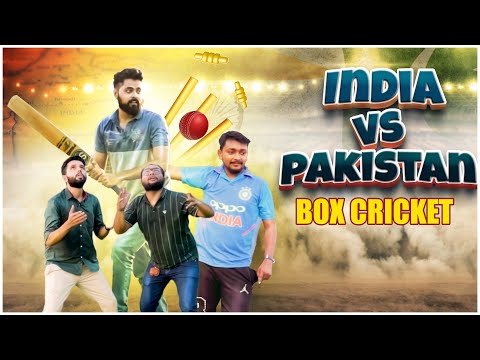 India Vs Pakistan BOX CRICKET | Amdavadi Man | Box Cricket Comedy