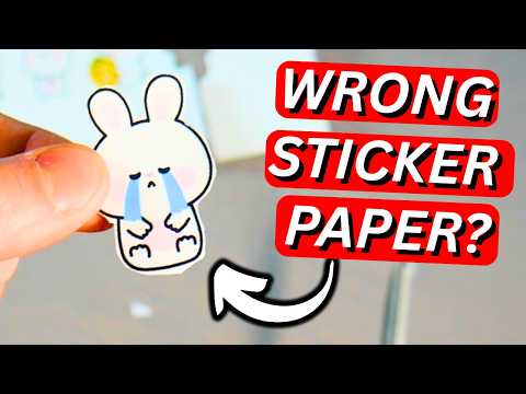 Watch This Before Buying Sticker Paper