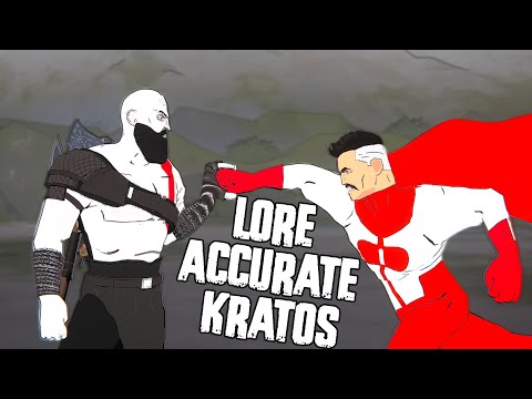 Lore Accurate Kratos vs Omni Man | Animated Battle?
