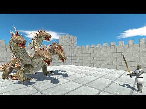 NEW UNIT Updated FIVE HEADS HYDRA vs ALL UNITS in Castle Animal Revolt Battle Simulator