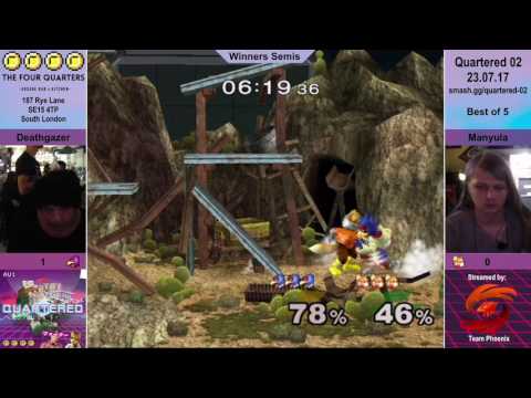 Quartered 2 - Singles - Winners Semis - Deathgazer vs Manyula