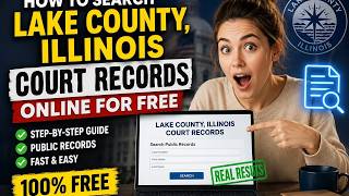 How to search Lake County Illinois court records online for free