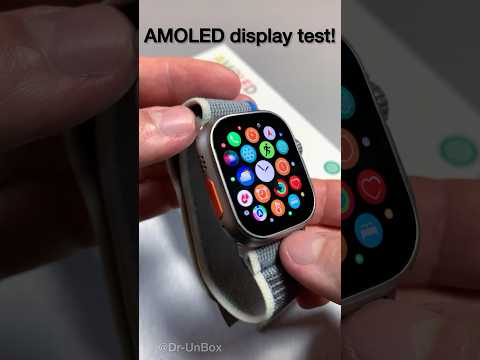 Apple Watch Ultra New Top Clone⌚️ SmartWatch VA9 Ultra AMOLED Display Test🔥 #shorts #viral #video