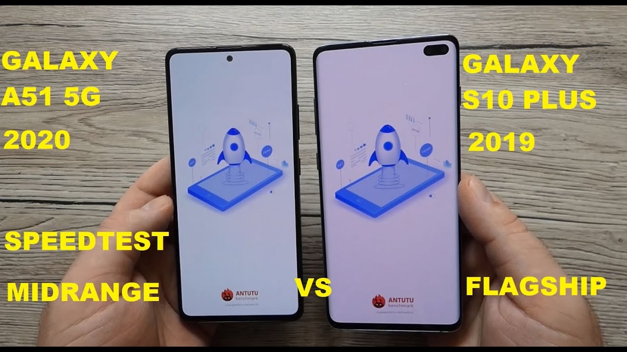 Galaxy A51 5G vs Galaxy S10 Plus - Speedtest & Fingerprint Test! 2020 Midrange vs 2019 Flagship!!
