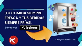 Video de Refrigerador 2 puertas slidas Icehaus