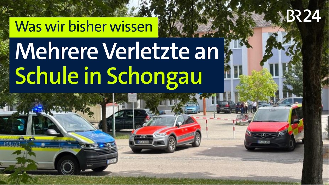 Hinweise auf Amoktat: Mehrere Verletzte an Gymnasium in Schongau | BR24live