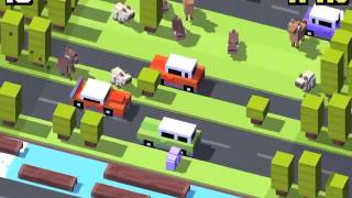TRYING TO GET A NEW HIGHSCORE | DISCO ZOO? CROSSY ROAD GAMEPLAY #10 | 2015