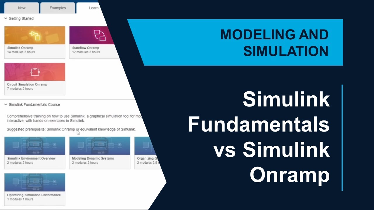 Overview of Simulink Fundamentals: Self-Paced Course