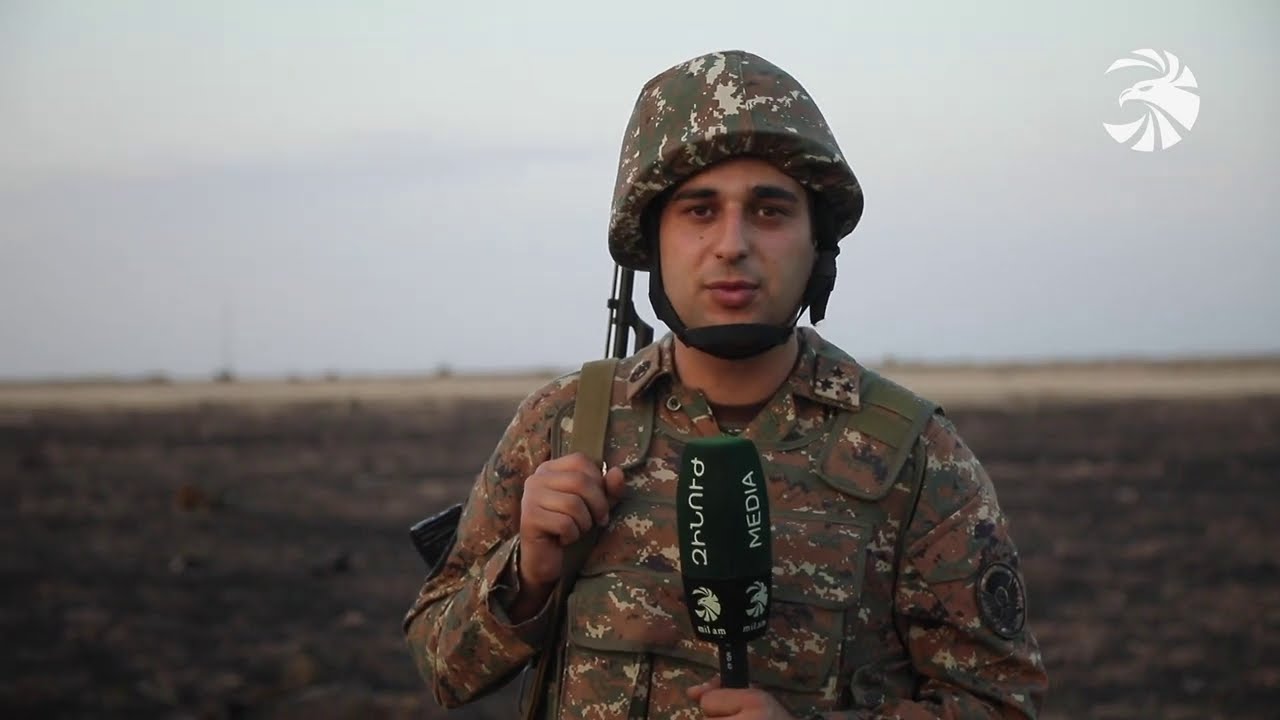 Հերթական նկարահանումները արցախյան ռազմաճակատից