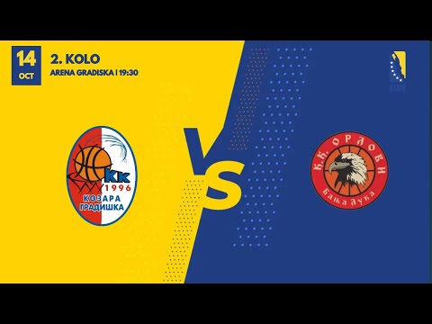 KK Kozara vs KK Orlovi - 2.kolo - KSBIH - 2023/2024