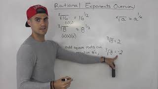 MCR3U - Rational Exponents Overview - Grade 11 Functions