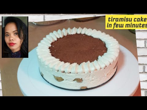 Tiramisu Cake recipe with Mascarpone |super easy| janeth's homebakes