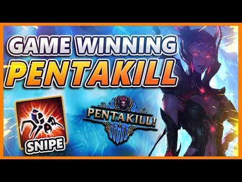*ONE-SHOT NUKES* THE CLOSEST PENTAKILL EVER (HILARIOUS SNIPES) - BunnyFuFuu URF