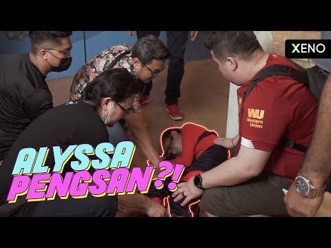 ALYSSA Pengsan/Pingsan waktu Shooting MV