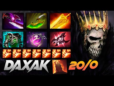 Daxak Wraith King [20/0/9] - Dota 2 Pro Gameplay [Watch & Learn]