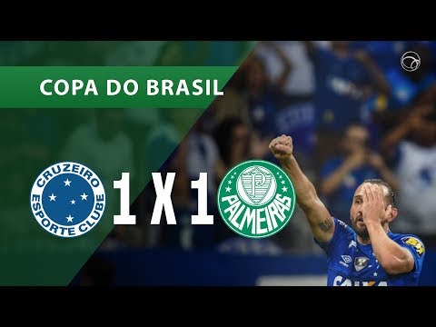 CRUZEIRO 1 X 1 PALMEIRAS - GOLS -  26/09 - COPA DO BRASIL 2018