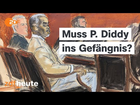 Missbrauchsprozess gegen Sean "Diddy" Combs: Welche Strafe droht dem Rapper jetzt? | ZDFheute live