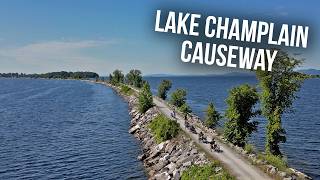 Riding the Lake Champlain Causeway! Trikes, Ferry & RAD Innovations Crew