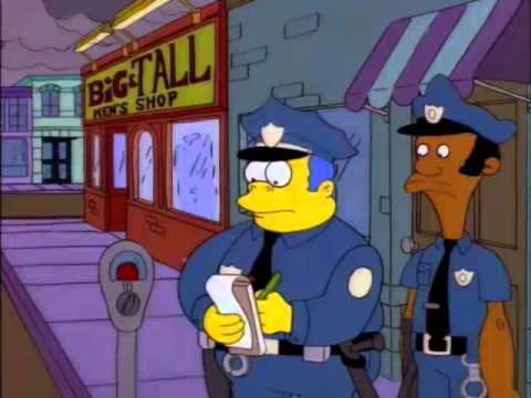 Chief Wiggum They're not so tough