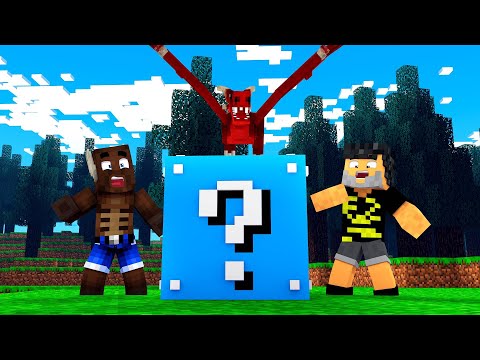 BLEV COMKEAN SNYDT AF DME?! - Minecraft Lucky Blocks Dansk med ComKean og Den Mandige Elg