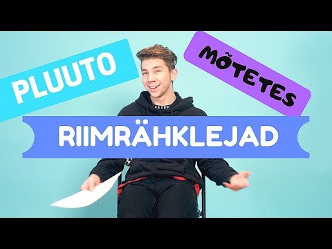RIIMRÄHKLEJAD I PLUUTO I MÕTETES